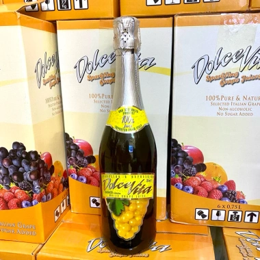 Vang nổ không cồn Dolce Vita - Nước trái cây lên men nhập khẩu 750ml, giá ưu đãi 169k