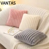VANTAS Gối Ném Bắc Âu Màu Trơn - Đệm Dày Mềm Sang Trọng Trang Trí Sofa Vuông