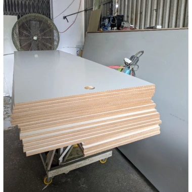 Vạt giường nguyên tấm MDF phủ melamine - Giá ưu đãi 290.000đ, chất bền, bề mặt mịn