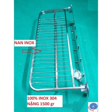 Vắt khăn dàn inox 304: Giá treo khăn nhà tắm cao cấp, thiết kế hiện đại, giảm 23%