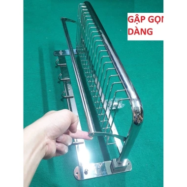 Vắt khăn dàn inox 304: Giá treo khăn nhà tắm cao cấp, thiết kế hiện đại, giảm 23%