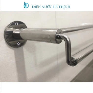 Vắt khăn đôi nhà tắm Inox 304 không rỉ cao cấp 60cm - Giá 90.000 VND 3 Vắt khăn đôi nhà tắm Inox 304 không rỉ cao cấp 60cm - Giá 90.000 VND 3