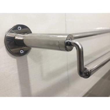 Vắt khăn đôi nhà tắm Inox 304 không rỉ cao cấp dài 60cm giá chỉ 91.000₫
