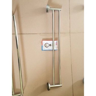 Vắt khăn mặt inox Vinahasa đôi 2 móc - Thiết kế bền, tiện lợi, chỉ 69.000₫