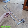 Vắt Khăn Nhà Tắm Inox 304 Đôi - Giá Khăn Treo Không Gỉ, Sáng Bóng, Giá 55k 6
