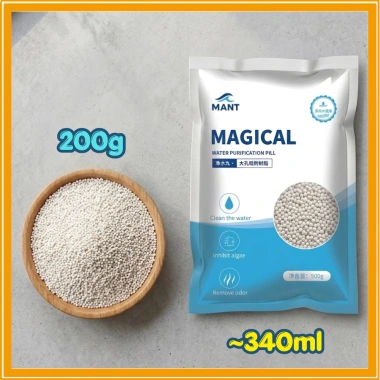 Vật Liệu Lọc YEE Purigen DIRT POWER PILL Magical - Làm Trong Nước, Xử Lý Độc Tố, Khử Màu Vàng Lũa, Kèm Túi Đựng