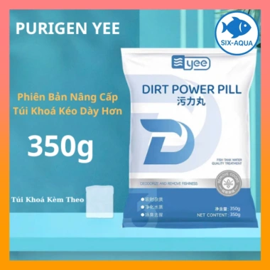Vật Liệu Lọc YEE Purigen DIRT POWER PILL Magical - Làm Trong Nước, Xử Lý Độc Tố, Khử Màu Vàng Lũa, Kèm Túi Đựng