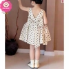 Váy 2 dây bản to chấm bi phối nơ xinh xắn cho bé gái 10-32kg dưới 1m35 - Giá 209.000₫ 3