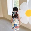 Váy 2 Dây Hoa Xinh Xắn cho Bé Gái 13-32kg Mã PVN5.467 J2.848 Giá Ưu Đãi 185k 5