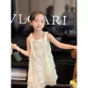 Váy 2 Dây Lông Vũ Cao Cấp cho Bé Gái 7-44kg - Kem House Giá Ưu Đãi 119.000 VND 4
