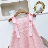 Váy 2 Dây Lông Vũ Cao Cấp cho Bé Gái 7-44kg - Kem House Giá Ưu Đãi 119.000 VND 6