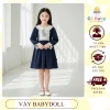 Váy Babydoll Bé Gái Ren Thêu Hình Thỏ Tiểu Thư Đáng Yêu - Giá Giảm 218k