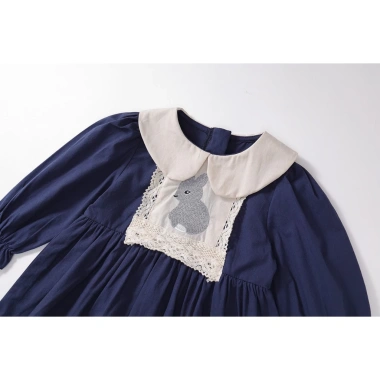 Váy Babydoll Bé Gái Ren Thêu Hình Thỏ Tiểu Thư Đáng Yêu - Giá Giảm 218k 5 Váy Babydoll Bé Gái Ren Thêu Hình Thỏ Tiểu Thư Đáng Yêu - Giá Giảm 218k 5