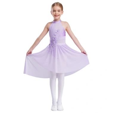 Váy Ballet Trẻ Em Bé Gái Nyeemya Không Tay Kim Cương Lấp Lánh – 588.600đ 3