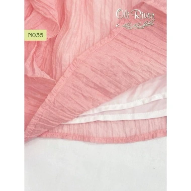 Váy bé gái 11-37kg: Tơ nhăn Oli River, Thô tay bồng M036, Sofia Candy - Giá 225k 4
