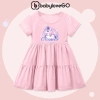 Váy bé gái BabyloveGO Đầm Baby Three thun mềm mịn, thấm hút mồ hôi, giá 159.000₫ 4
