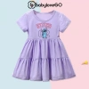 Váy bé gái BabyloveGO Đầm Baby Three thun mềm mịn, thấm hút mồ hôi, giá 159.000₫ 5