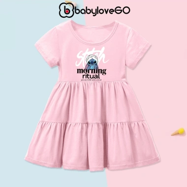 Váy bé gái BabyloveGO Đầm Baby Three thun mềm mịn, thấm hút mồ hôi, giá 159.000₫ 8