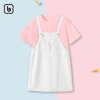 Váy bé gái BabyloveGO đầm yếm kaki mềm nhẹ, cho bé 10-45kg chỉ 159.000₫ 4