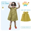 Váy Bé Gái Chấm Bi Cổ Bẻ Dáng Suông Xòe - Vải Mềm Mát, Vintage, Giá Sale 182k