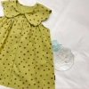 Váy Bé Gái Chấm Bi Cổ Bẻ Dáng Suông Xòe - Vải Mềm Mát, Vintage, Giá Sale 182k 5