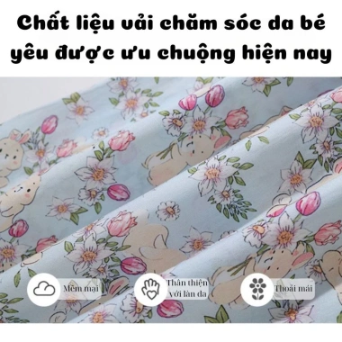 Váy Bé Gái Cổ Tàu Cài Chéo Khuy Tay Cánh Tiên – Trung Hoa Thanh Lịch 195.840₫ 7
