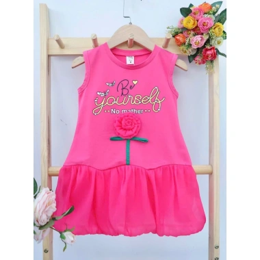 Váy Bé Gái Cotton Cao Cấp Mùa Hè, Đầm Thoáng Mát Năng Động Hình Bông Hoa - 125k 4 Váy Bé Gái Cotton Cao Cấp Mùa Hè, Đầm Thoáng Mát Năng Động Hình Bông Hoa - 125k 4