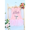 Váy Bé Gái Cotton Cao Cấp Mùa Hè, Đầm Thoáng Mát Năng Động Hình Bông Hoa - 125k 8