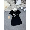 Váy bé gái cotton dài 4 màu xanh cam đen đỏ, 12-38kg, mềm mại, giảm giá 69.500₫ 5