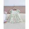 Váy Bé Gái Đầm Hoa Tầng Công Chúa Tay Phồng Xinh Xắn - Giá 198.000 VNĐ 6