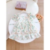 Váy Bé Gái Đầm Hoa Tầng Công Chúa Tay Phồng Xinh Xắn - Giá 198.000 VNĐ 7