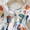 Váy Bé Gái Dáng Xòe Tay Phồng Họa Tiết Dễ Thương Cotton - Giá chỉ 139.000 8