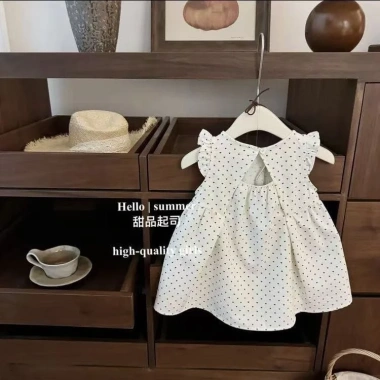 Váy bé gái Hàn Quốc mùa hè phong cách công chúa - Giá giảm 190.099₫