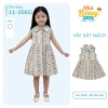 Váy Bé Gái Hoa Nhí Cổ Bẻ Sát Nách Dáng Xòe Cotton Mềm Mại Thoáng Mát 169.000₫