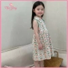 Váy Bé Gái Hoa Nhí Cổ Bẻ Sát Nách Dáng Xòe Cotton Mềm Mại Thoáng Mát 169.000₫ 3