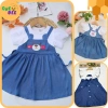 Váy Bé Gái Jean Lụa Thun Cao Cấp - Đầm Dễ Thương, Xinh Xắn, Giá 135k Giảm 22%