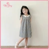 Váy Bé Gái Kẻ Caro và Ren, Áo Cánh Tiên Cotton Mềm Mại, Thoáng Mát - Giá 148.000 2