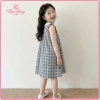 Váy Bé Gái Kẻ Caro và Ren, Áo Cánh Tiên Cotton Mềm Mại, Thoáng Mát - Giá 148.000 4