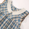 Váy Bé Gái Kẻ Caro và Ren, Áo Cánh Tiên Cotton Mềm Mại, Thoáng Mát - Giá 148.000 5