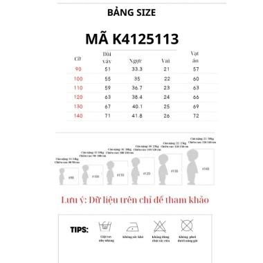 Váy Bé Gái Kẻ Sọc Cổ Sen Bản To Dáng Suông Cotton Mềm Mịn Thoáng Mát – 213.840₫