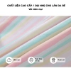 Váy bé gái kẻ sọc nhiều màu, cổ beò thêu, dáng chữ A, vải mềm thoáng mát, giá ưu đãi 221k 8