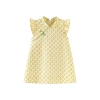 Váy bé gái Minibala Cotton, lông tơ tay sườn xám, an toàn da - 653.400 VND 4