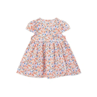 Váy bé gái Minibala mùa hè Cotton Hanfu công chúa hoa truyền thống - 401.760₫ 4
