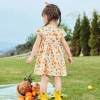 Váy bé gái Minibala mùa hè Cotton Hanfu công chúa hoa truyền thống - 401.760₫ 7