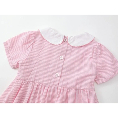 Váy bé gái mùa hè màu hồng cổ tròn họa tiết thỏ dễ thương - Giá chỉ 199.000₫ 7 Váy bé gái mùa hè màu hồng cổ tròn họa tiết thỏ dễ thương - Giá chỉ 199.000₫ 7