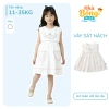 Váy Bé Gái Sát Nách Chấm Bi Thêu Dễ Thương, Vải Mềm Mại, Thoáng Mát Nhà Bông - Giá 205k