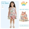 Váy Bé Gái Sát Nách Dáng Suông Xòe Họa Tiết Đáng Yêu - Cotton Mềm Mại, Giá chỉ 131.000₫