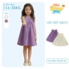 Váy bé gái sát nách dáng xòe trơn cotton mềm mại thoáng mát – Giá chỉ 159.120₫