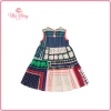 Váy bé gái sát nách suông chấm bi phối màu - Cotton mềm mại, giá chỉ 188k 4