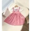 Váy Bé Gái Set Yếm Kuromi Melody Dễ Thương Xinh Xắn - Giá ưu đãi 188.500 VND 2